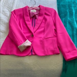 Neon pink Blazer